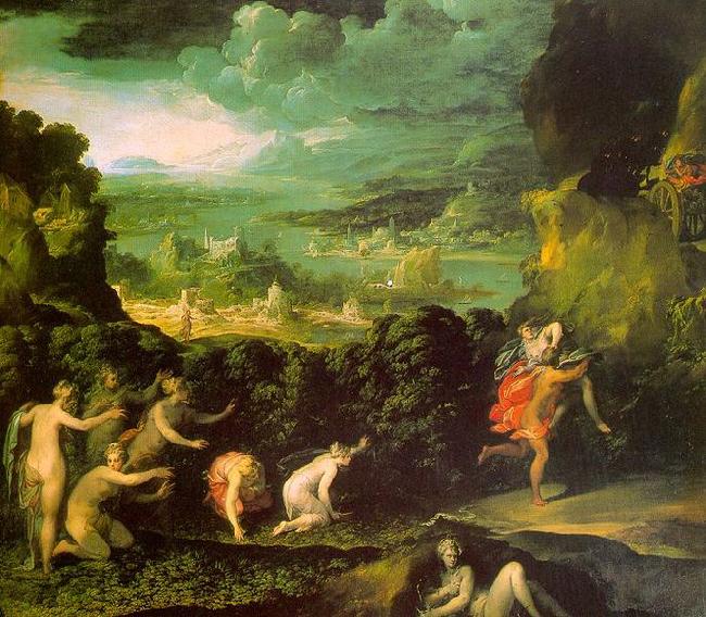 Pietro, Nicolo di The Rape of Proserpine. France oil painting art